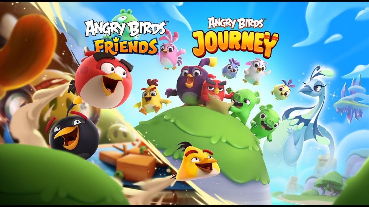 Monumental team-up is finally coming! Angry Birds Friends X Angry Birds Journey