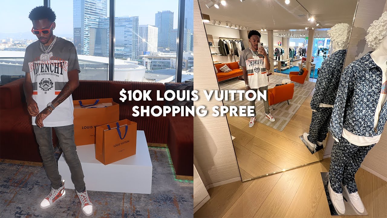 I GOT BORED & WENT ON A $10,000 SHOPPING SPREE AT LOUIS VUITTON ON RODEO DRIVE | Mac Mula Vlogs
