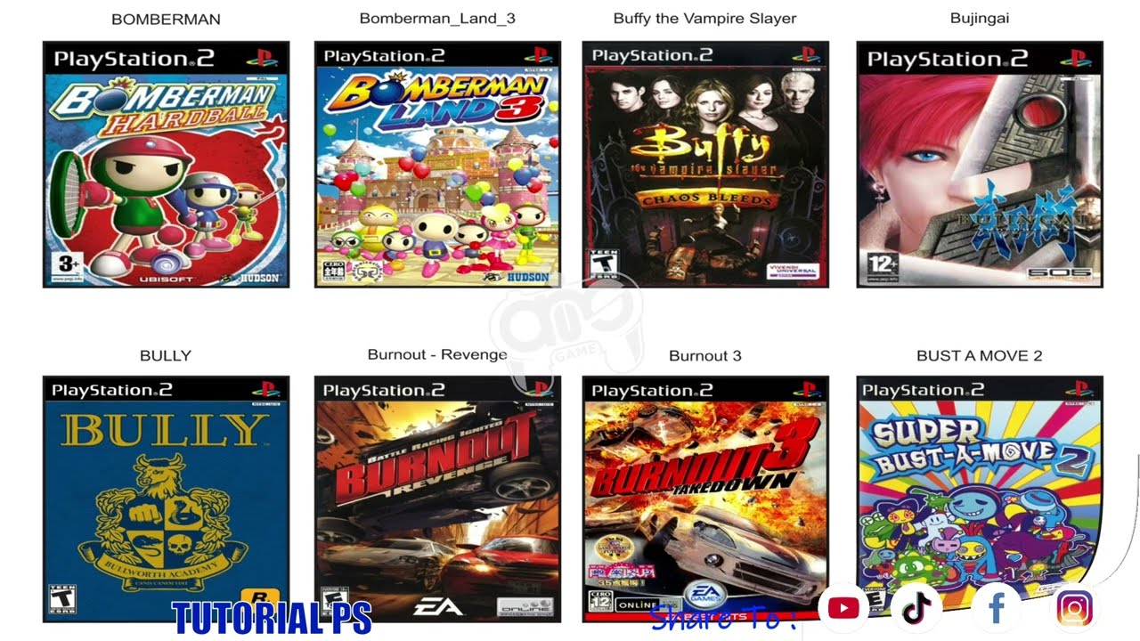 DAFTAR GAME PS2 LENGKAP