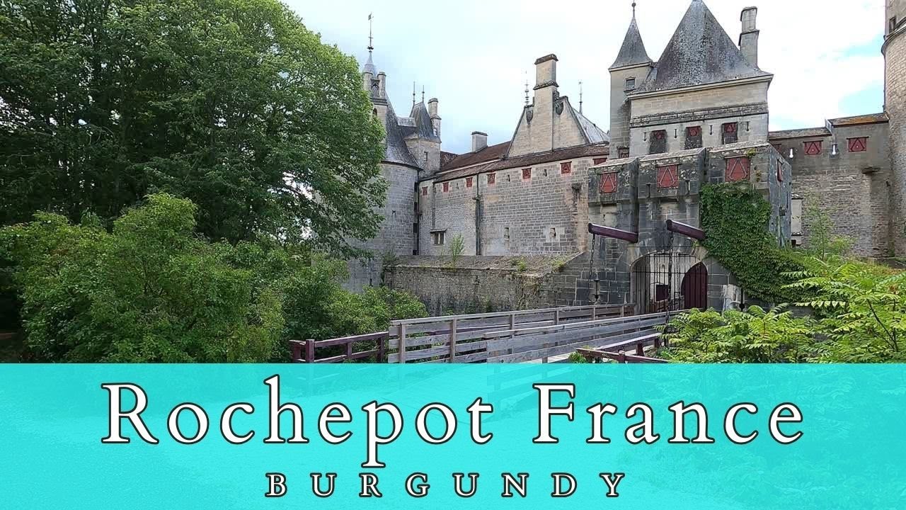 A walk to Chateau Rochepot
