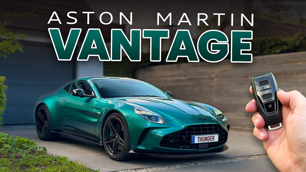 NEW Aston Martin Vantage (665 hp) - POV drive & walkaround!