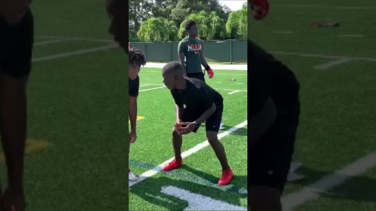 Man Coverage Drill | Keep your leverage | How to play DB
