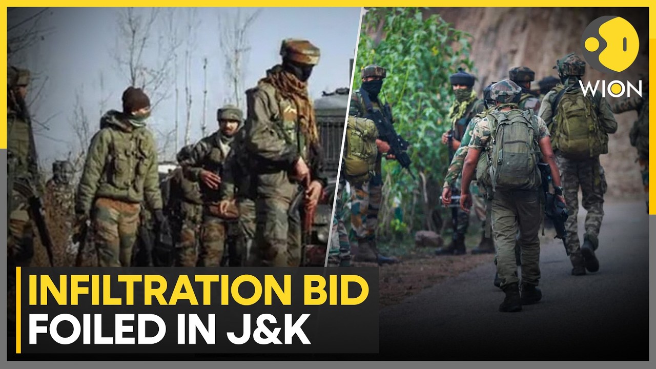 J&K Border Alert: Infiltration Attempt Foiled in J&K&rsquo;s Rajouri District | WION