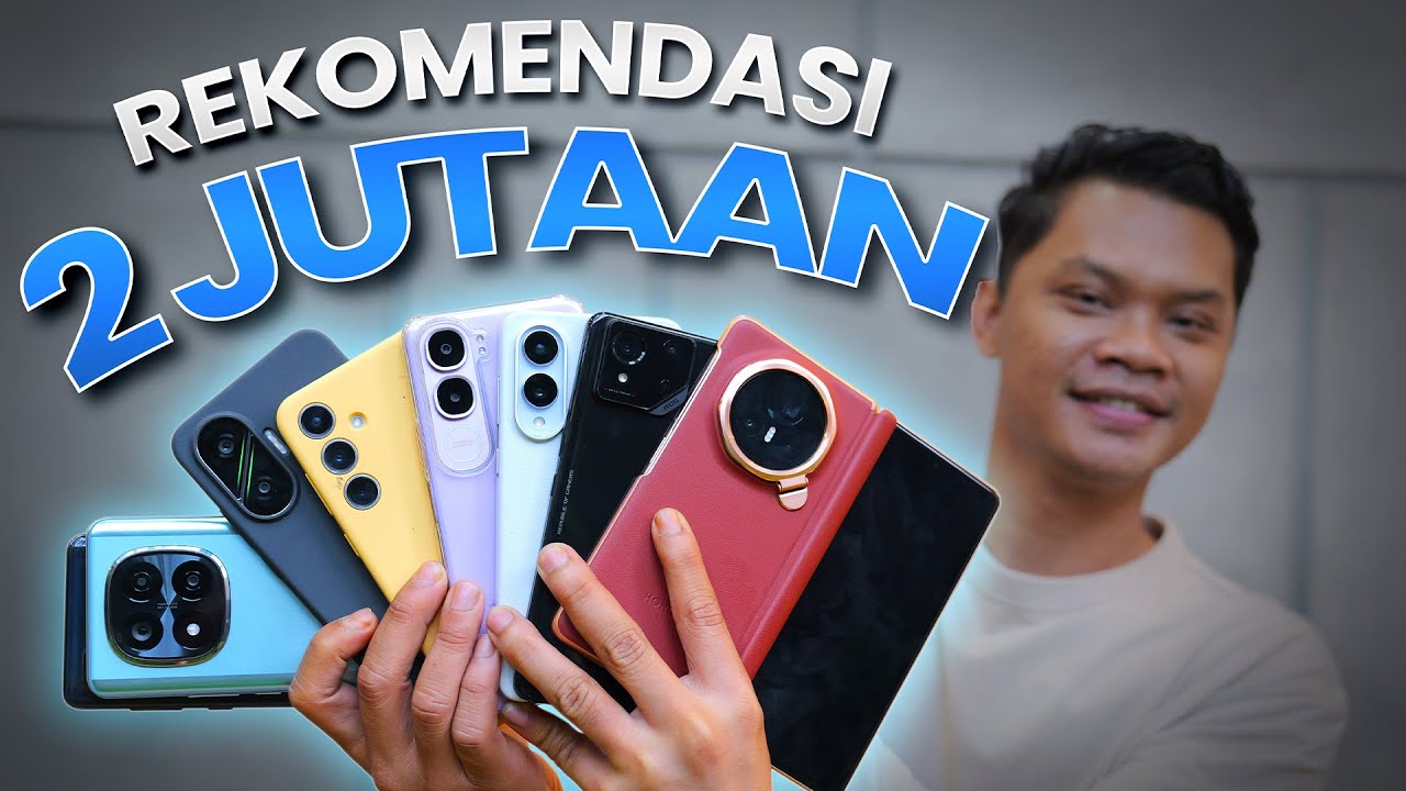Minimal 8GB, UFS, NFC, Fast Charging !! Rekomendasi Hape 2 Juta-an 2025