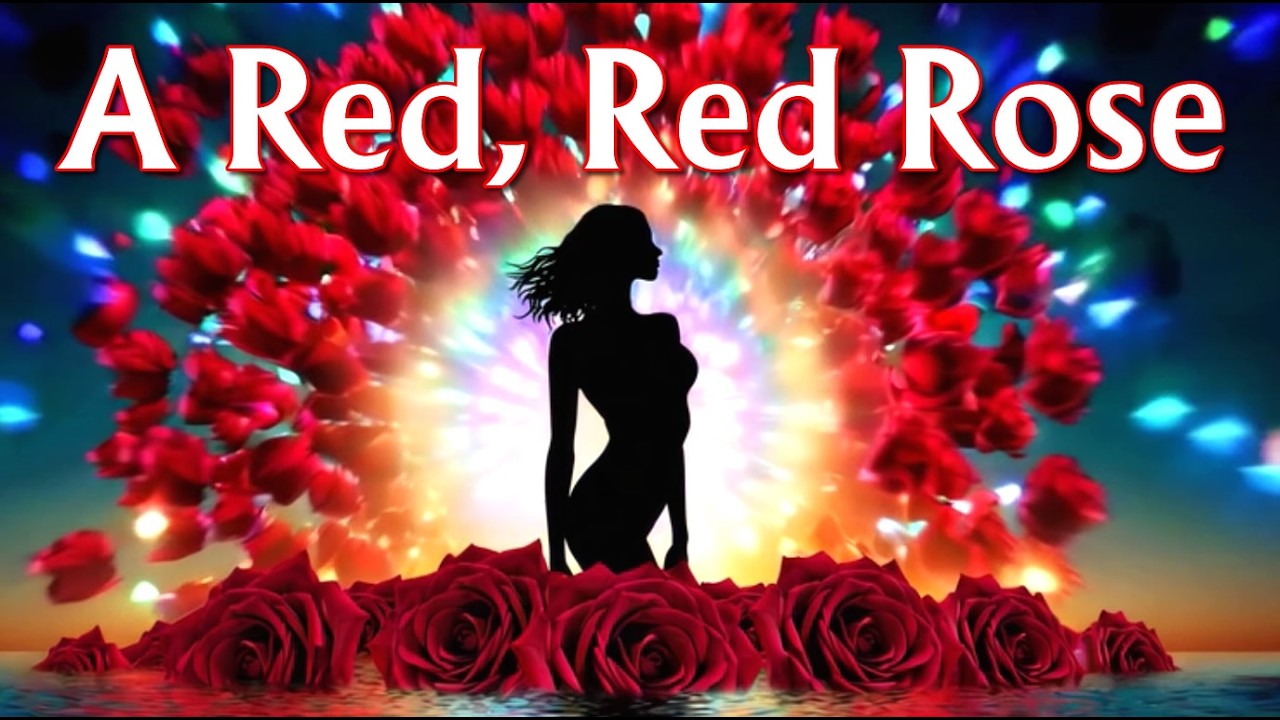 A Red, Red Rose - Robert Burns 🌹 Poetry Song