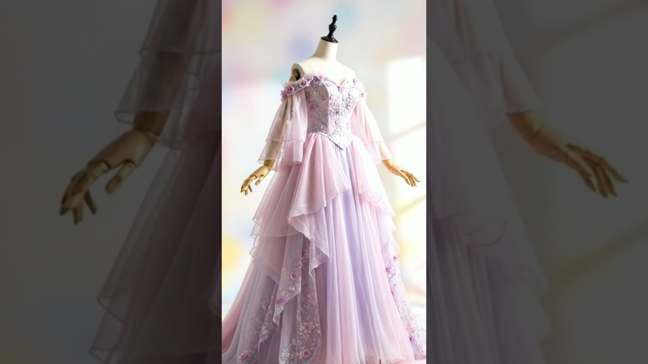 Majestic gown fashion vlogs non stop #trending #fashion #diy