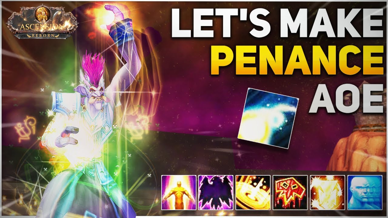 BUDOWA POKUTY AOE! | Projekt umiejętności WoW | Projekt Ascension | Postępy 29 do potwierdzenia