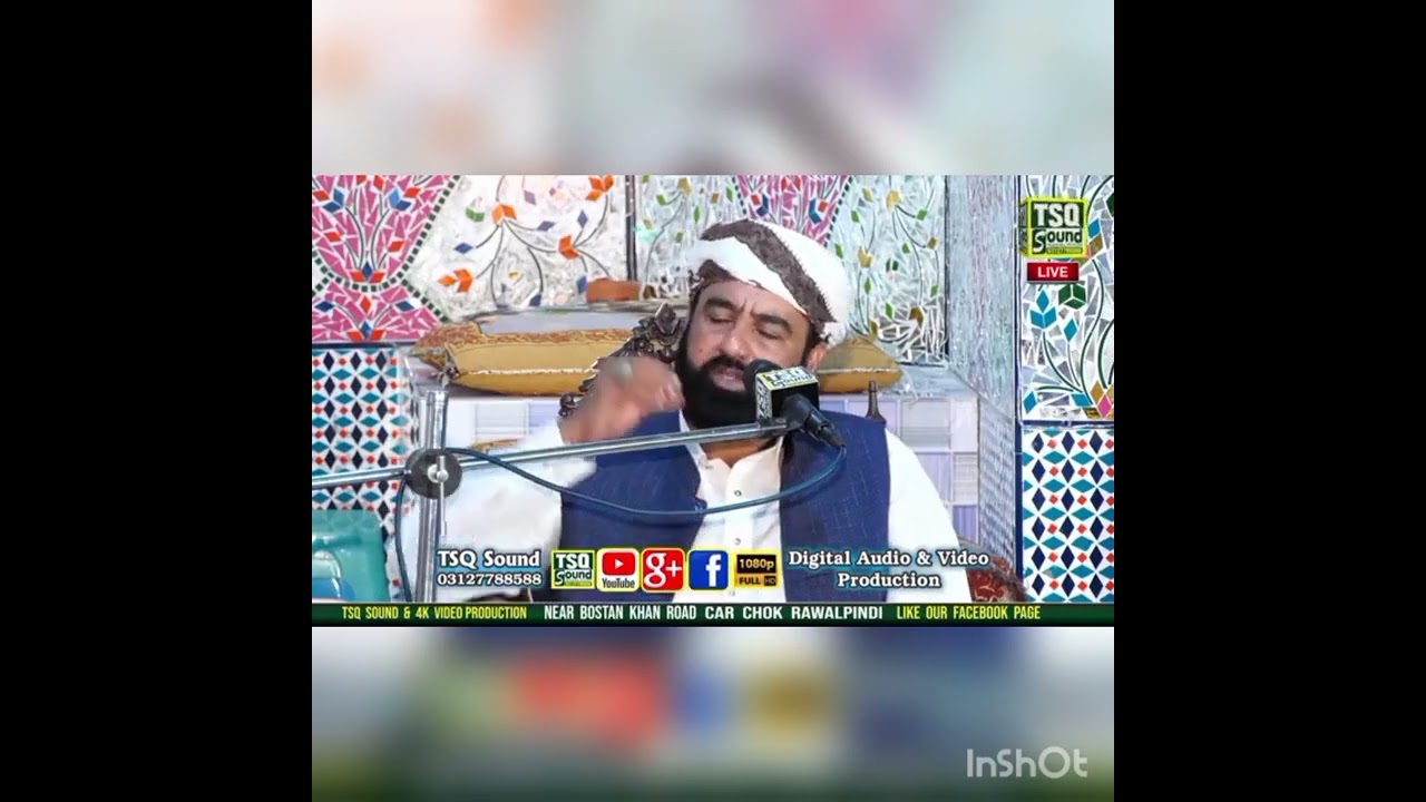 Sahibzaada Syed Sajid Sultan Ali shah hamdani speach on Mehfil e Melad at islamabad