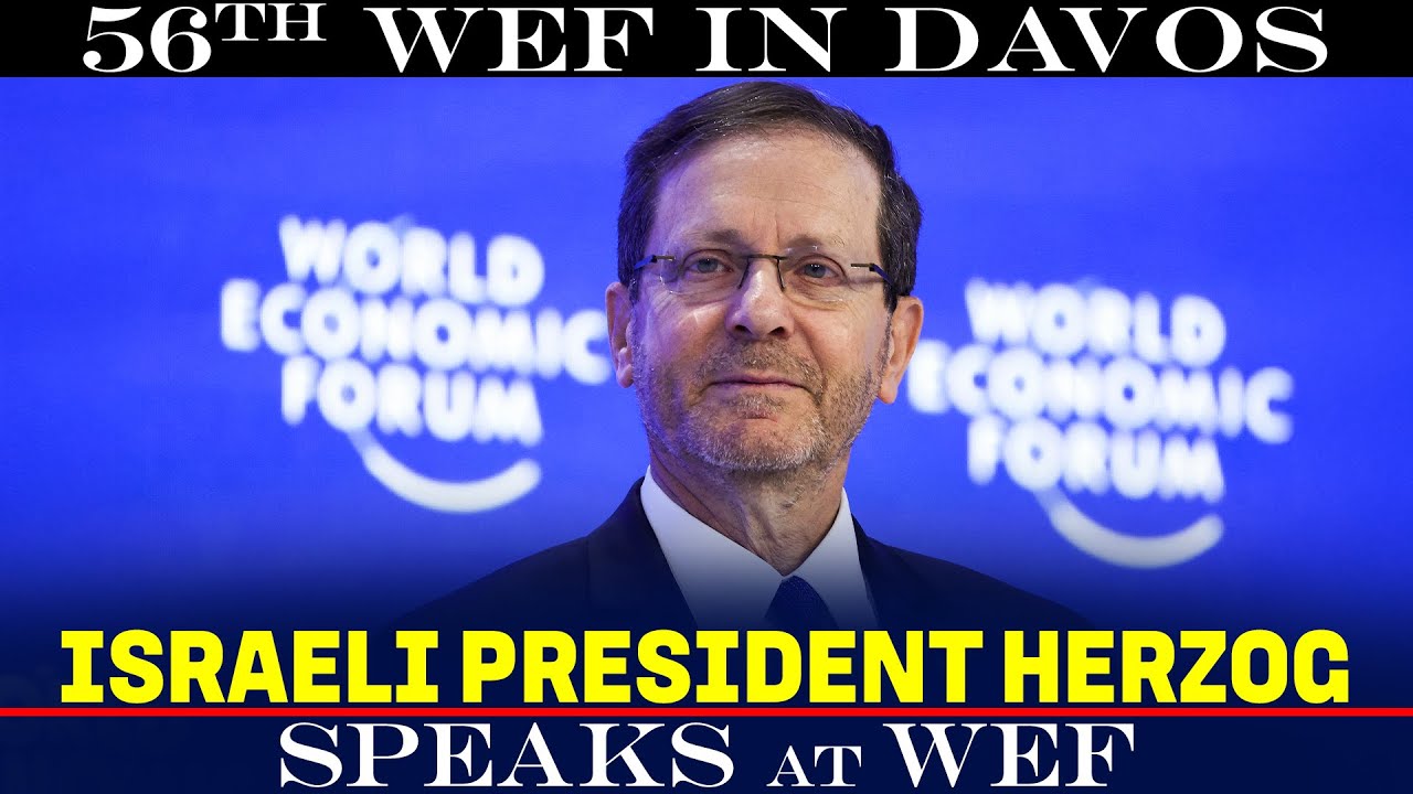 LIVE: Israeli President Herzog speaks at WEF in Davos| Trump's 'Gaza Board of peace' | Middle East