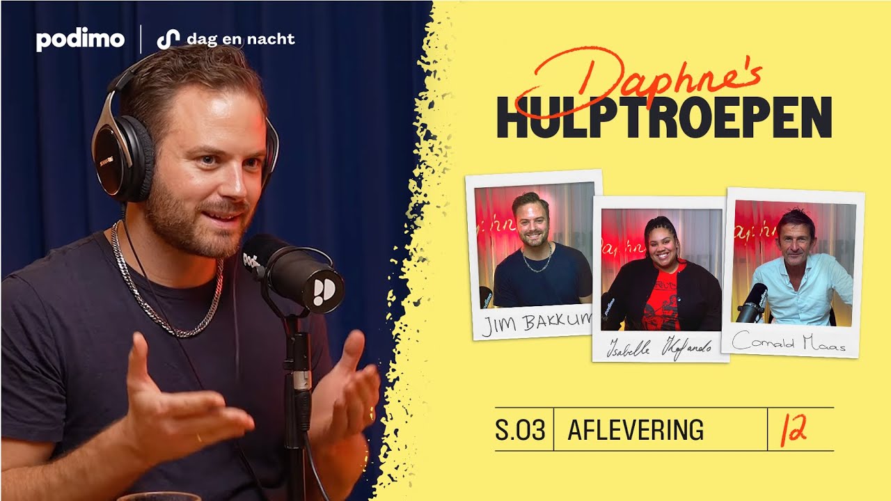 Isabelle Kafando, Jim Bakkum en Cornald Maas | Daphne's Hulptroepen
