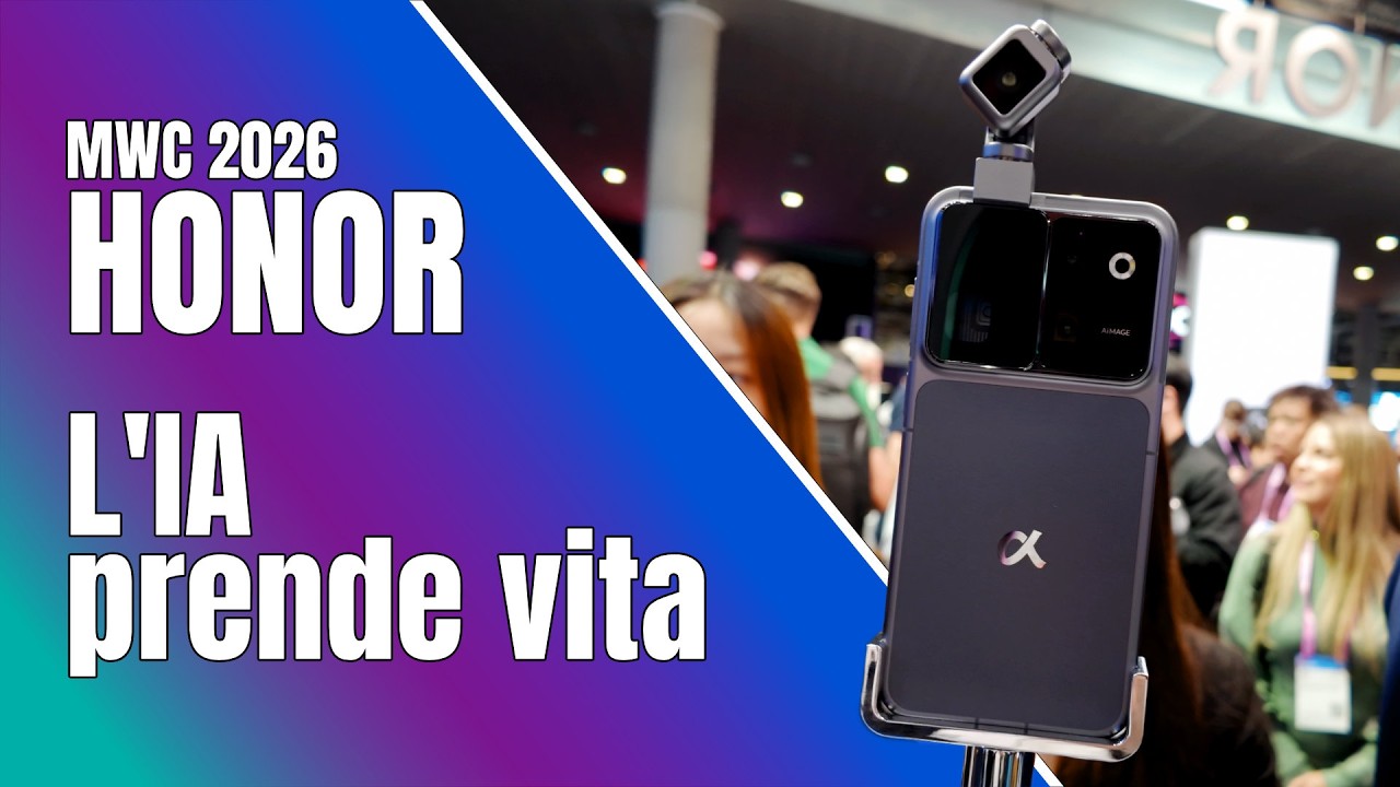 Honor al MWC 2026: con il Robot Phone abbiamo dato mani e piedi all’intelligenza artificiale