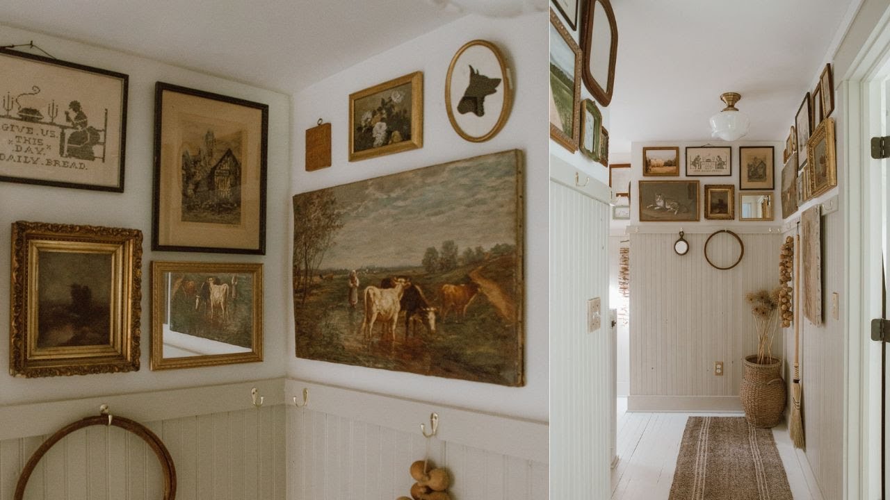 decor diaries — #1 hallway gallery wall