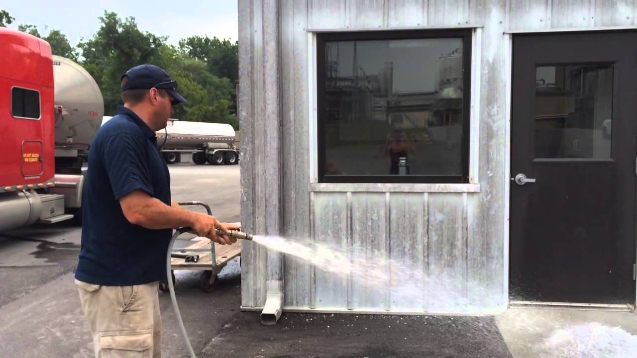 Using ball valve and down stream injector