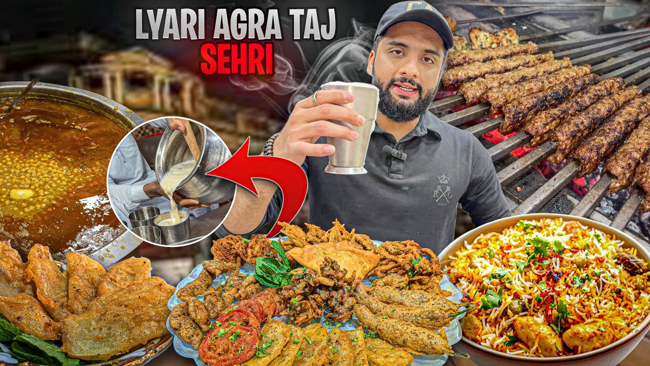 *Ramadan Special* Food Walk at Lyari Agra Taj Food Street | Best Sehri in Old Lyari