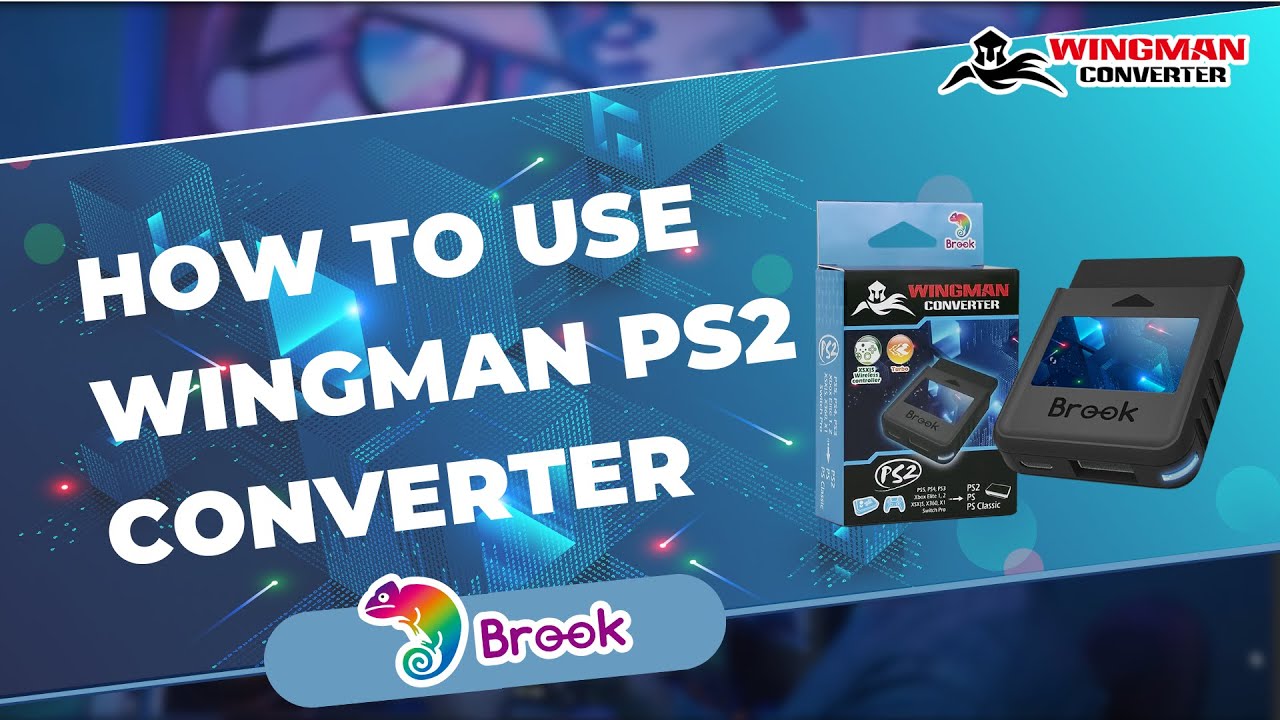 How To Use【Wingman PS2】converter for PS2/ Playstation / PS classic