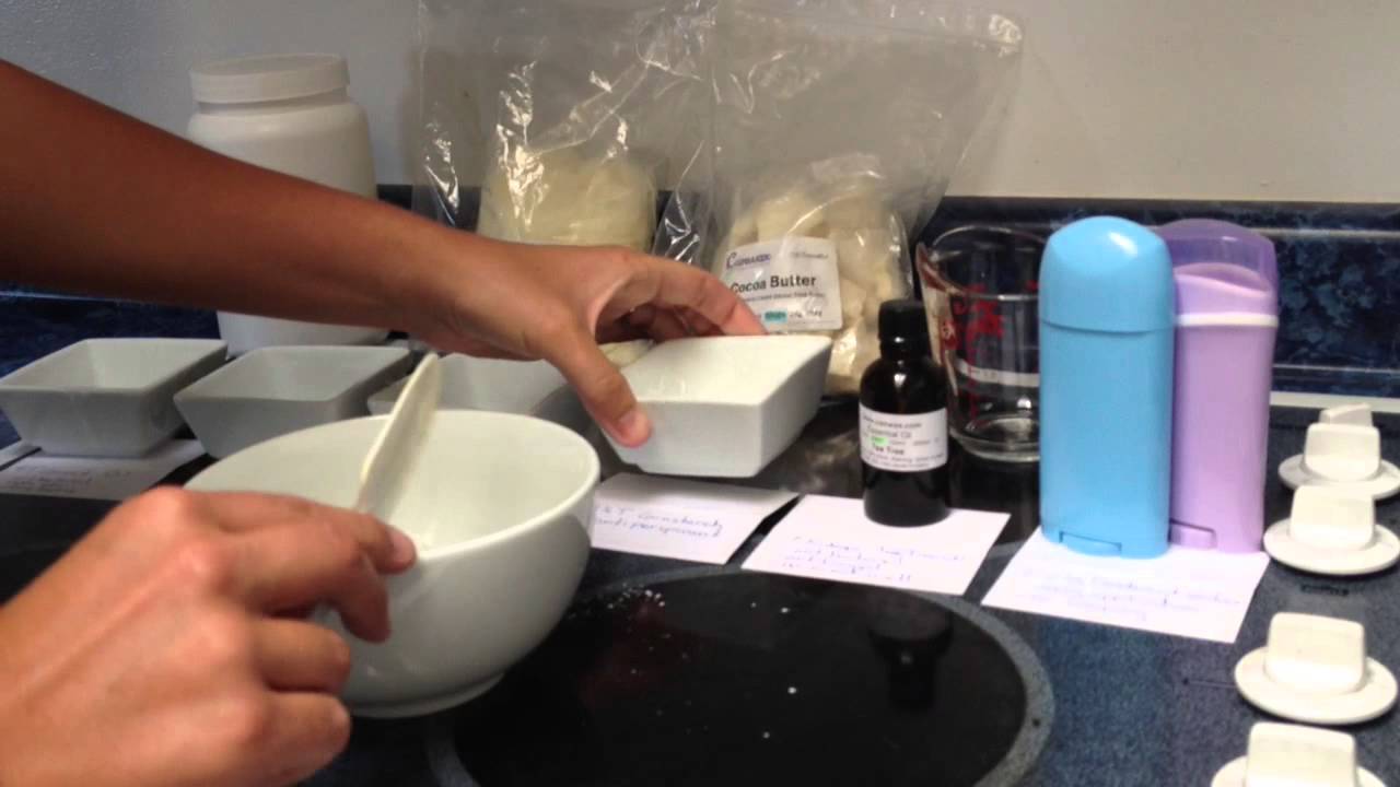 How to make Deodorant : Antiperspirant DIY