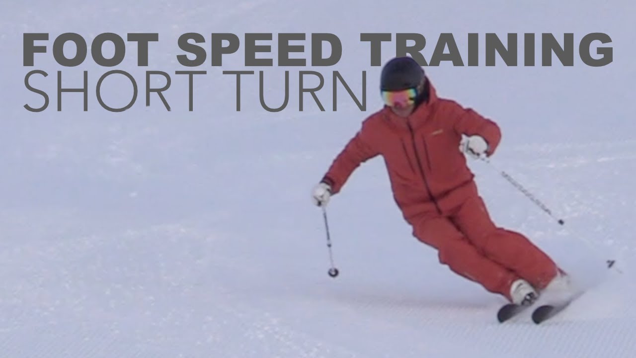 foot speed training short turns black run