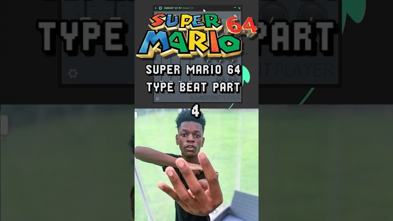 Super Mario 64 Type Beat Part 4 #music #nintendoconsole #beat #vgm #producer #flstudio
