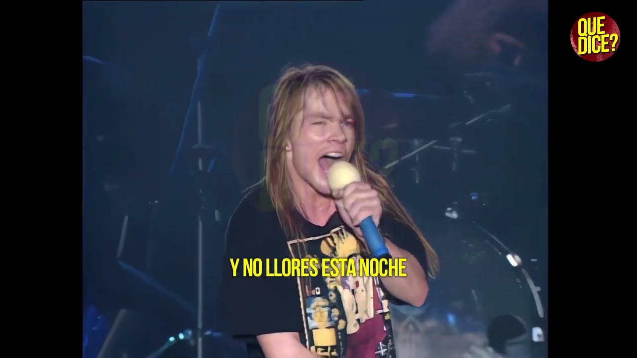Guns N' Roses - Don't Cry (Tokyo 1992) HD Remastered (Traducido Espa&ntilde;ol)