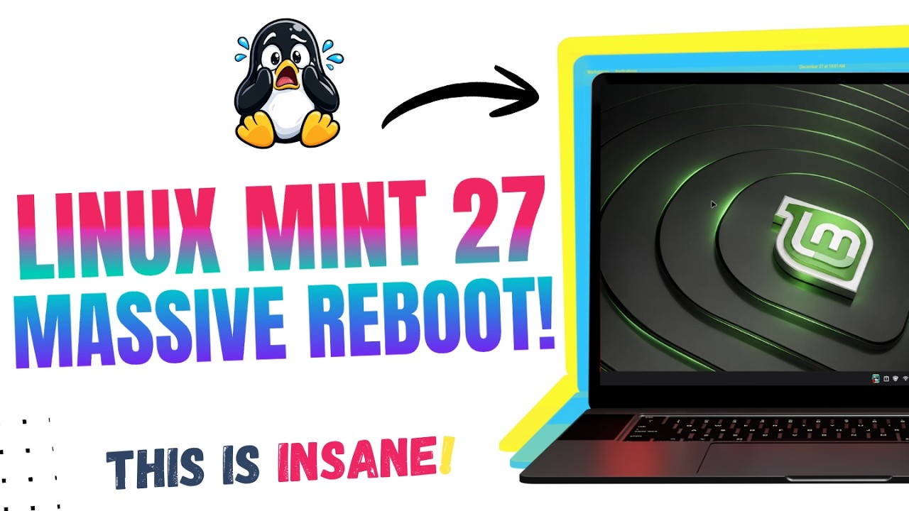 Linux Mint 27 &laquo;Adrien&raquo; &mdash; ПЕРВЫЙ ВЗГЛЯД! Куда делись Linux Mint 23, 24, 25 и 26?! (Шокирующая пере...