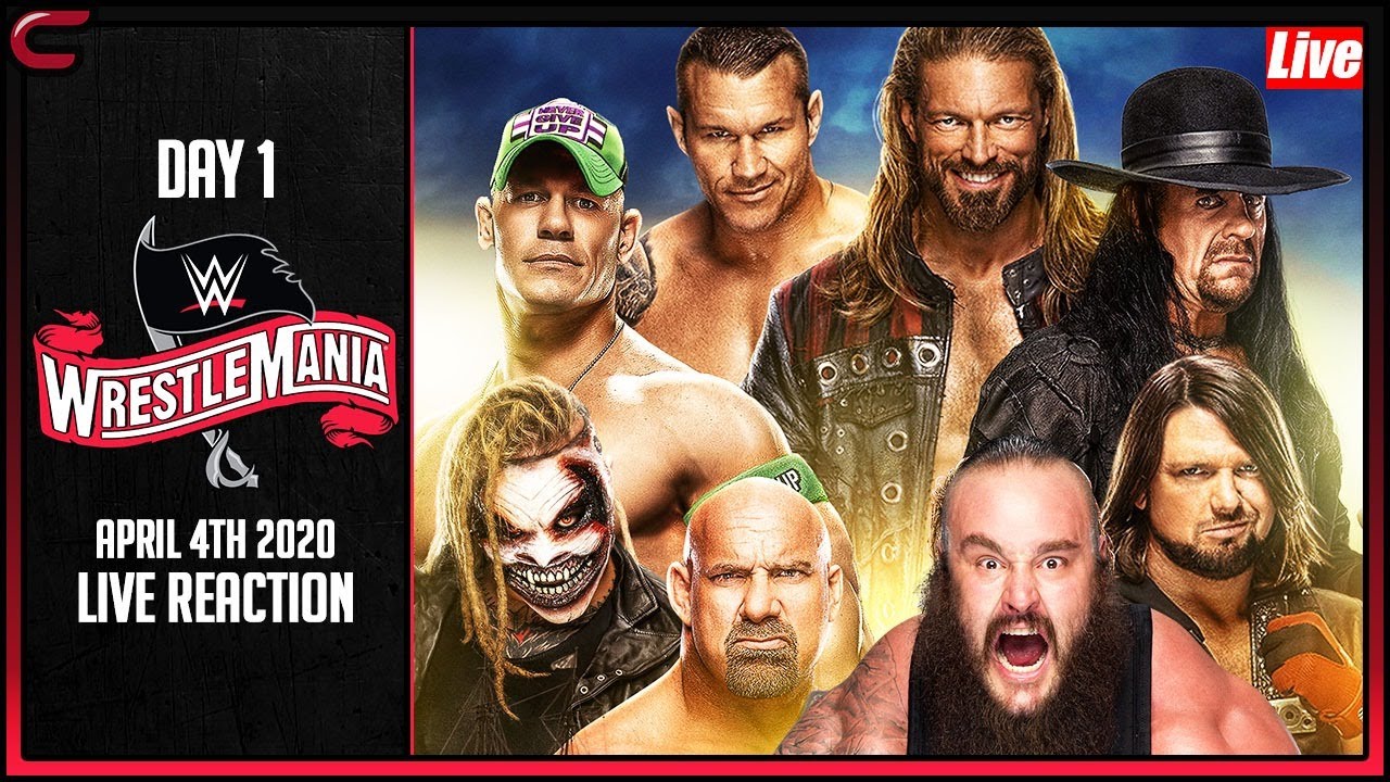 WWE WrestleMania 36 Day 1 Live Stream: Live Reaction Conman167