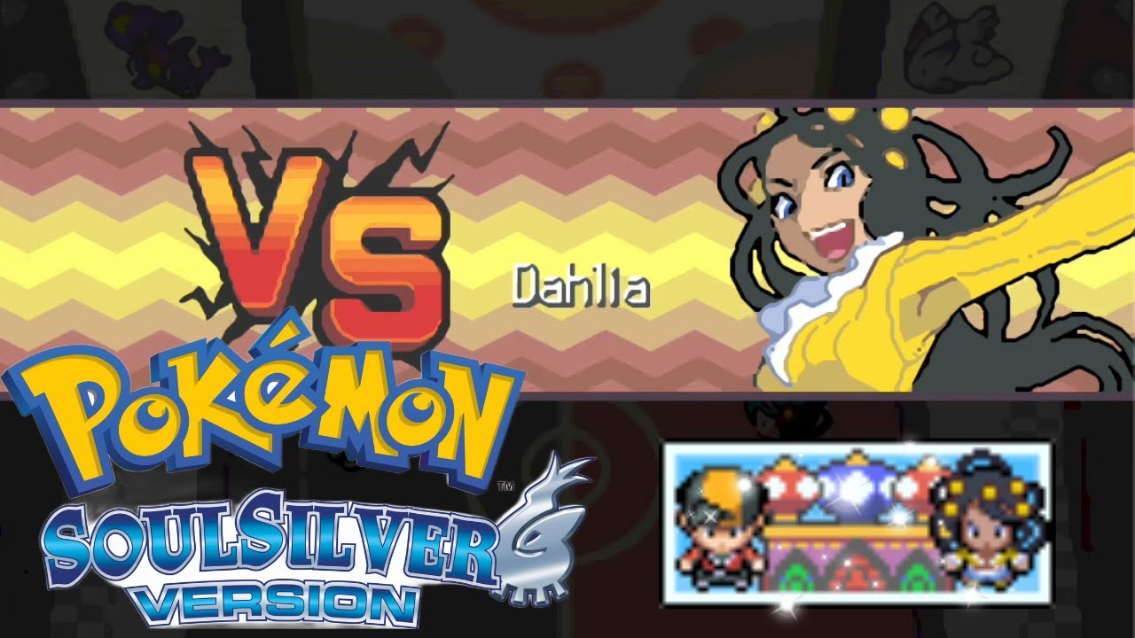 Arcade Star Dahlia - Gold Print - Pokemon HeartGold & SoulSilver Battle Frontier
