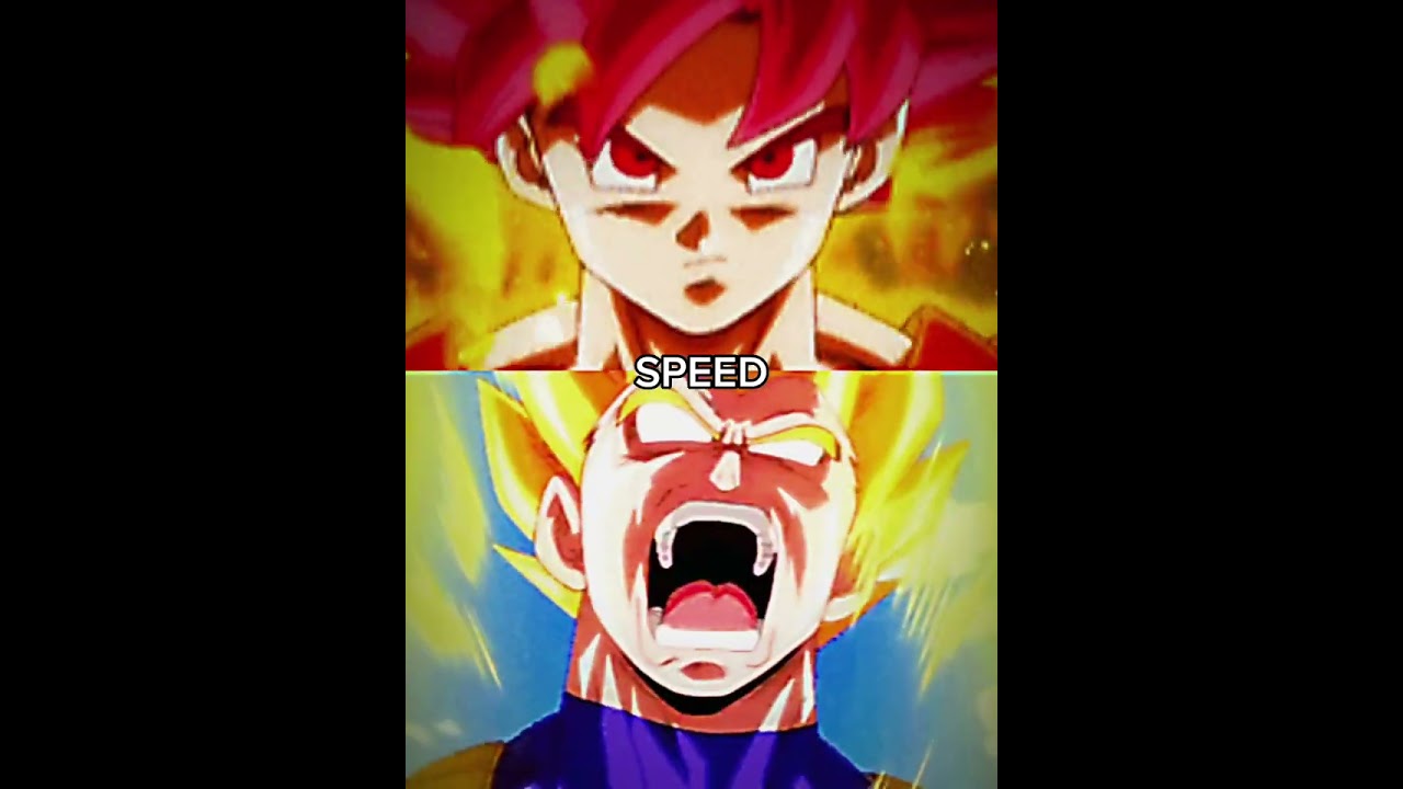 Goku vs vegeta All form