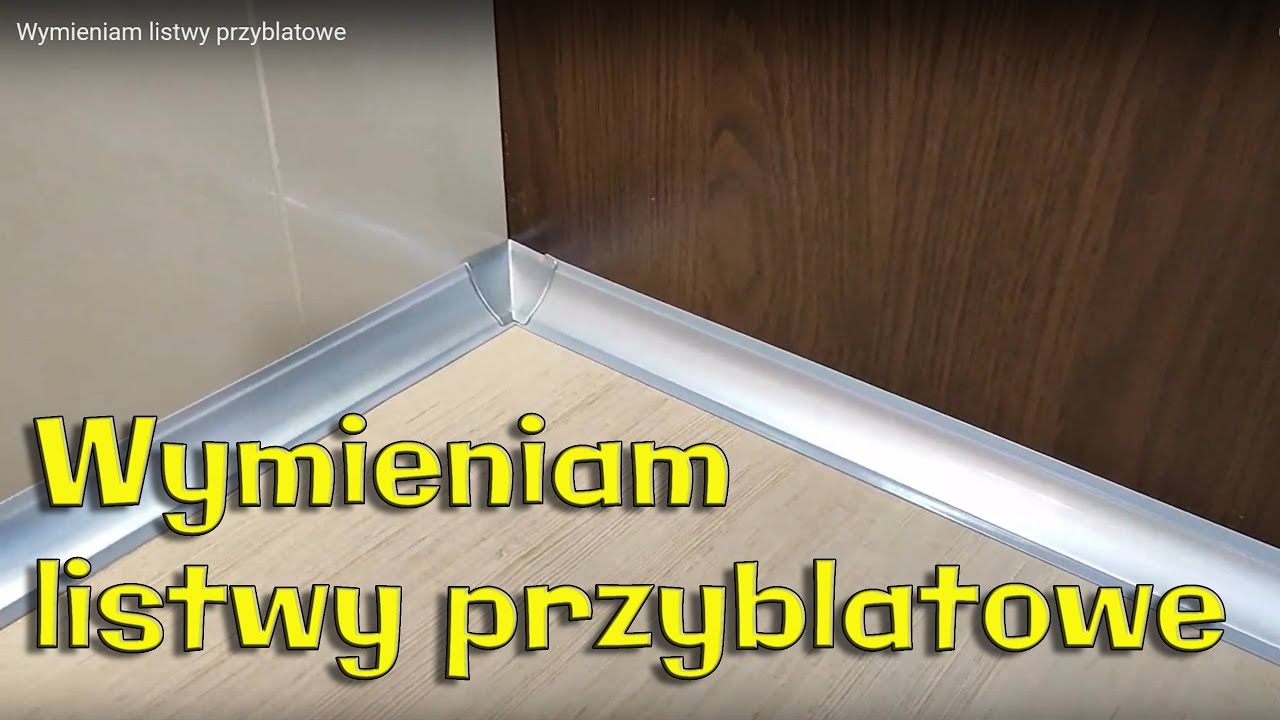 Wymieniam listwy przyblatowe
