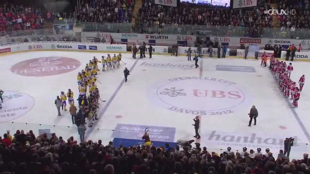 Spengler Cup 2012  Final Team Canada vs HC Davos