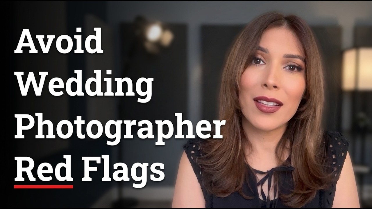 Wedding Photographer Red Flags