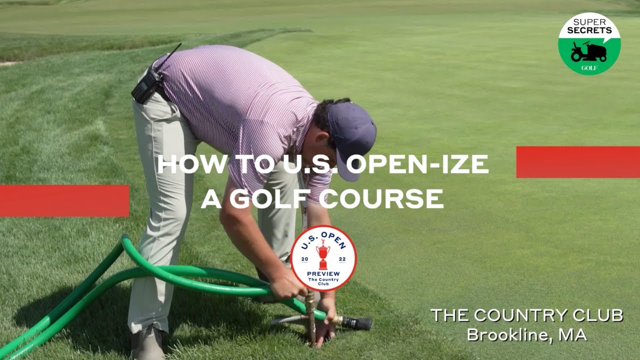 How to U.S. Open-ize a golf course | The Country Club at Brookline