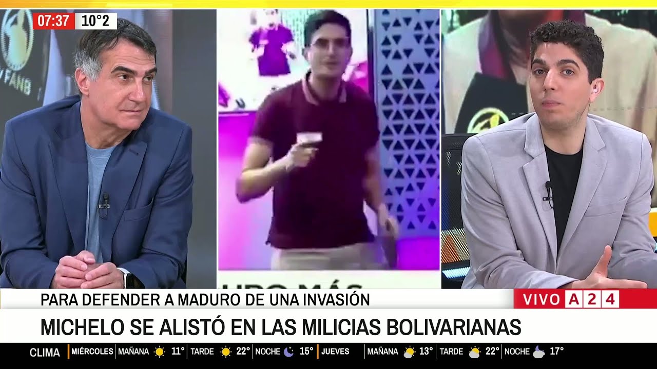 🔴 VENEZUELA: EL INFLUENCER ARGENTINO QUE SE SUMA A LAS MILICIAS DEL DICTADOR MADURO