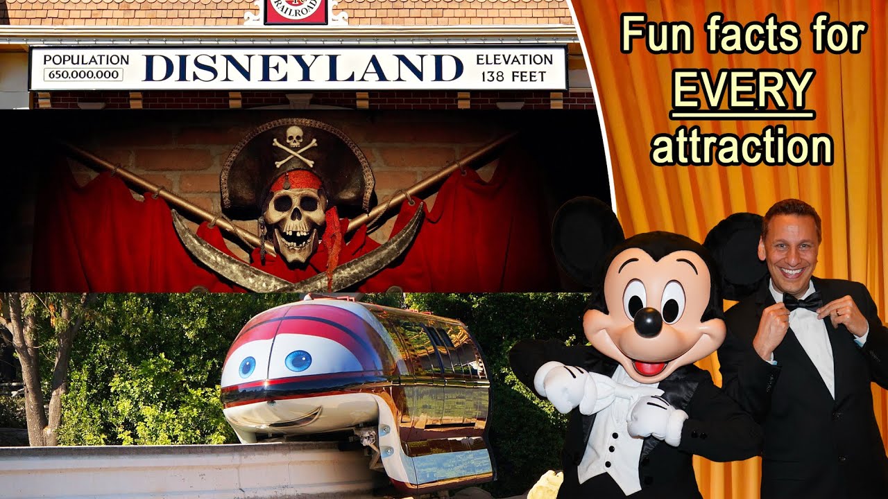 EVERY Disneyland Attraction fun facts