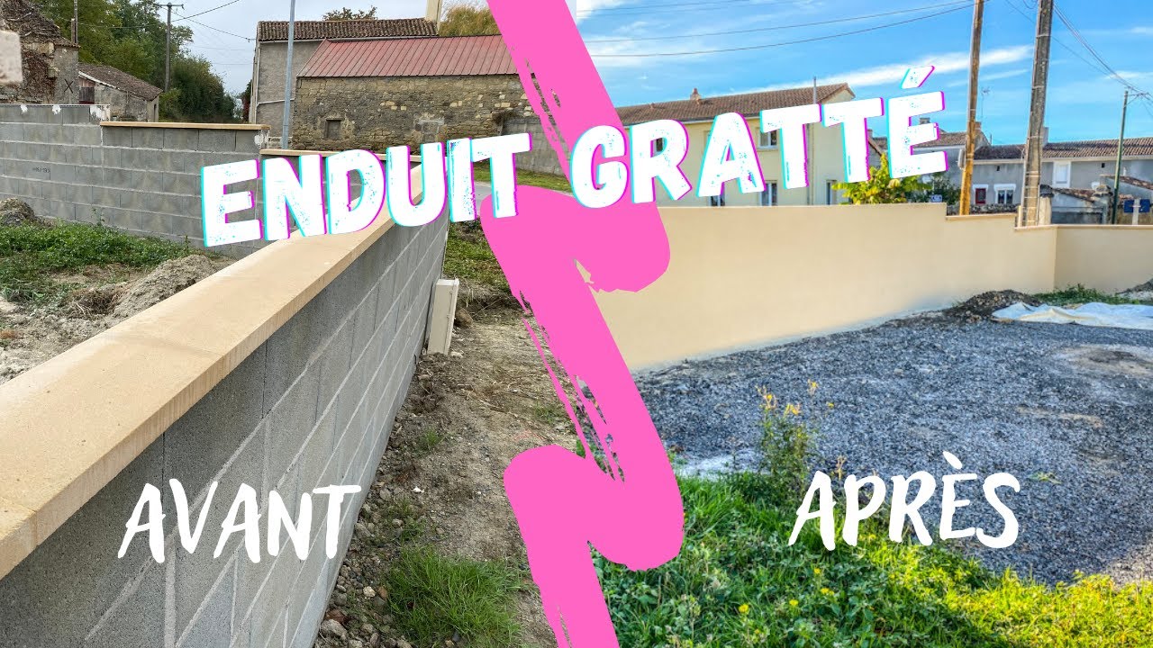 Enduire un mur, comment faire un enduit gratté avec un enduit prêt à l'emploi