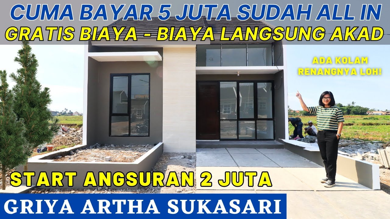 Rumah 2 Jutaan di Tangerang Cuma Bayar 5 Juta Langsung PROSES KPR – Griya Artha Sukasari