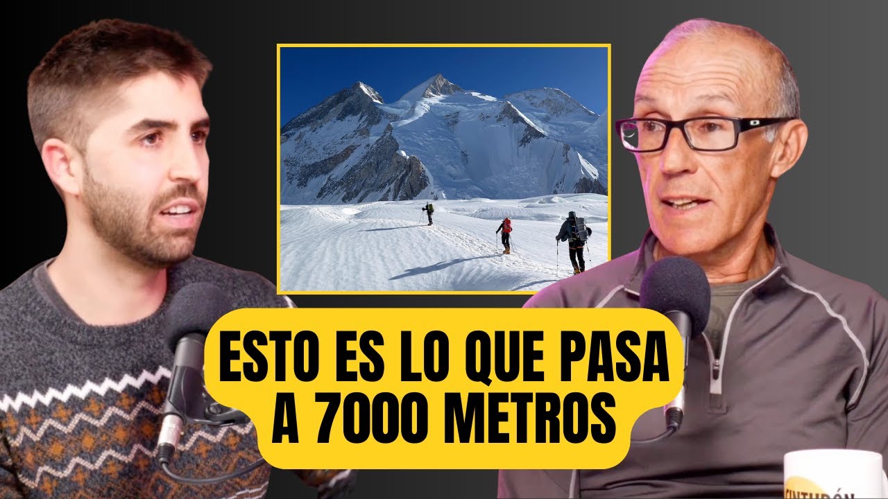 Esto es lo que pasa a 7000 metros (alpinista) | frío extremo, mal de altura y rescates