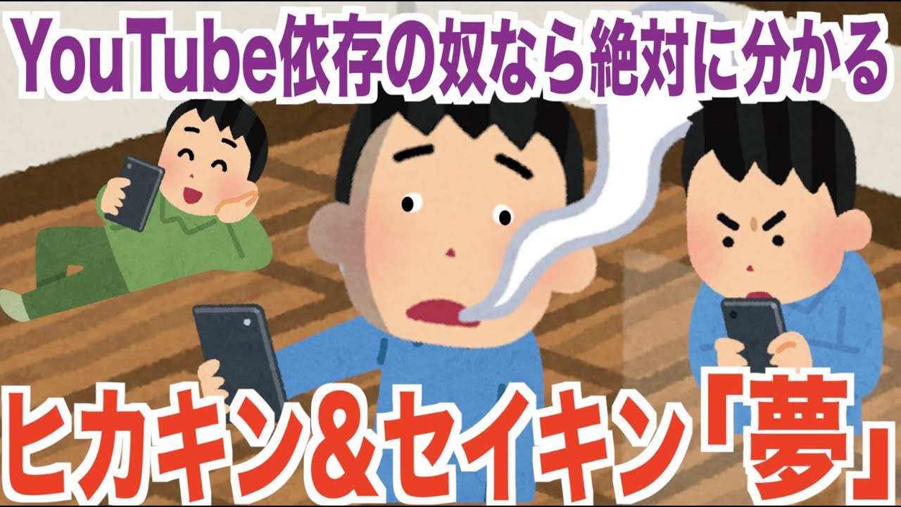 YouTube依存の奴なら絶対に分かる ヒカキン&セイキン「夢」新曲　替え歌