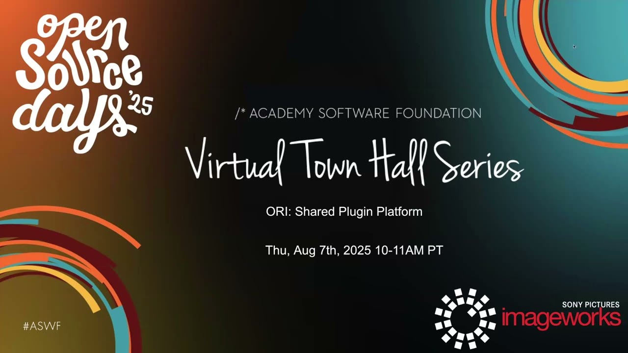 ORI Shared Plugin Platform Virtual Town Hall 2025