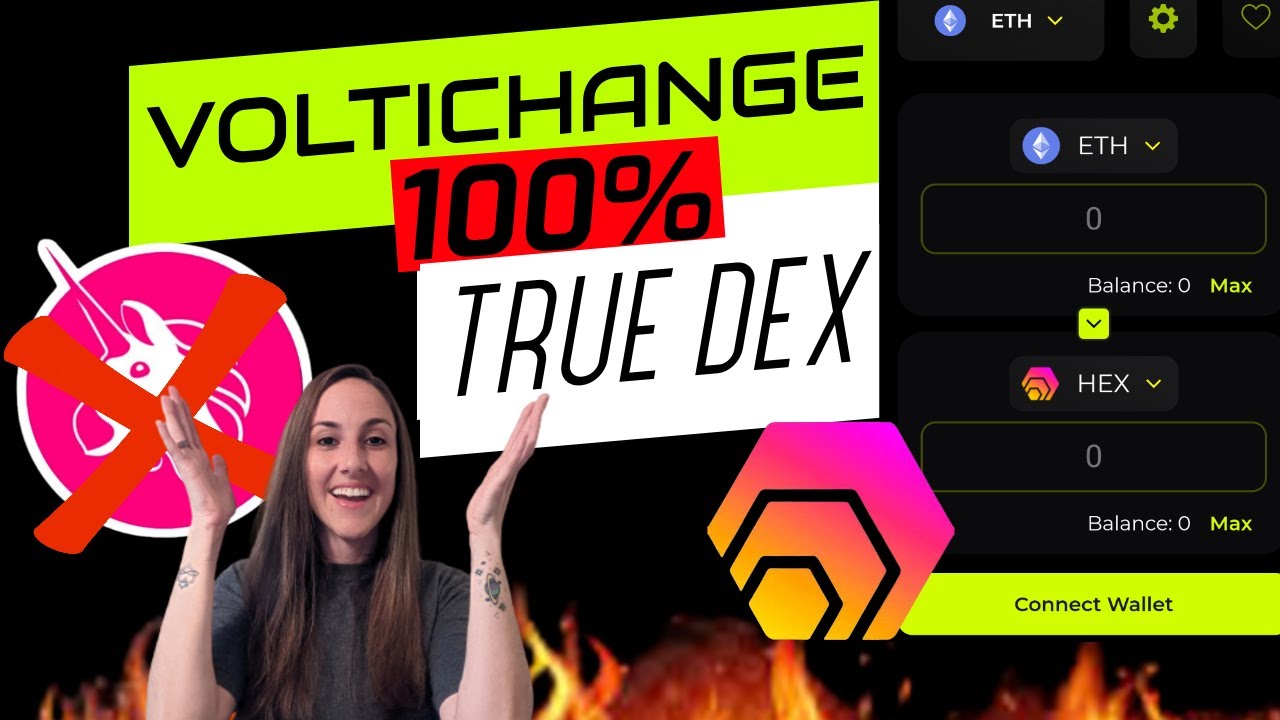 VOLTICHANGE 100% TRUE DEX! UNISWAP IS A CEX!