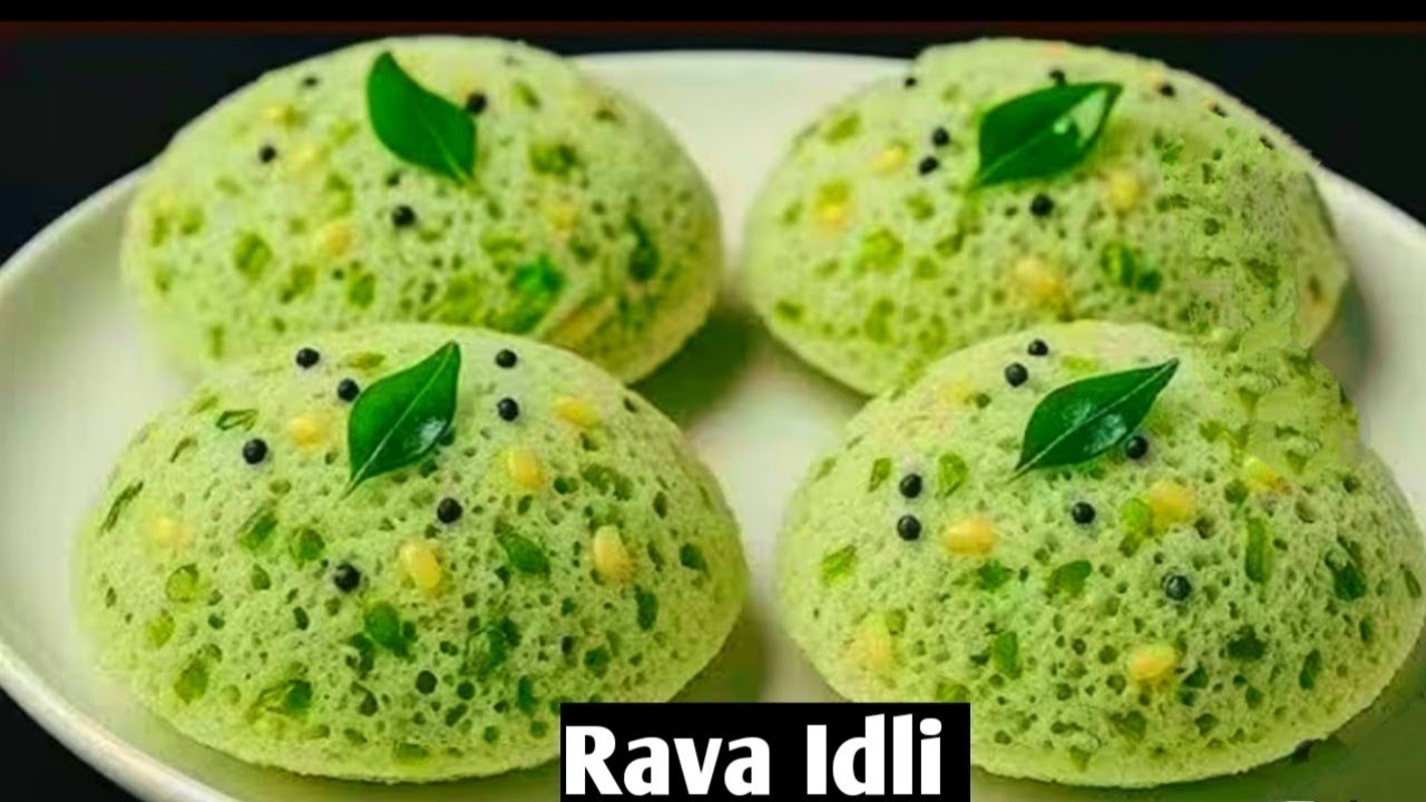 Rava Palak Idli | How to make soft and spongy Rava Idli | Palak Rava Idli Recipe | Kiran's Zaika