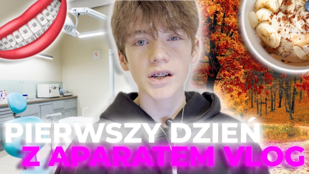 💀ZAŁOŻYŁEM APARAT NA ZĘBY?! PIERWSZY DZIEŃ Z APARATEM VLOG! 🫣│TORNI
