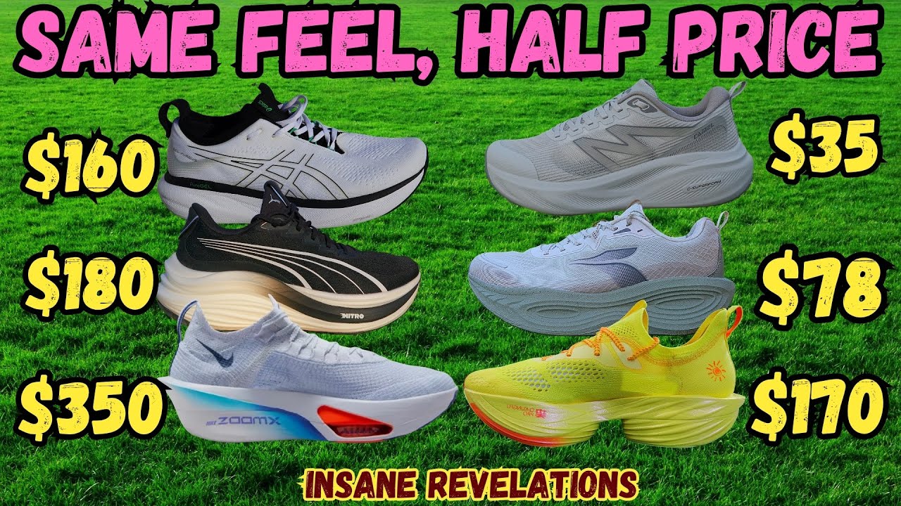 Same Feel, Half Price – Affordable Alternatives to Popular Big Brand Running Shoes #NikeAlternatives