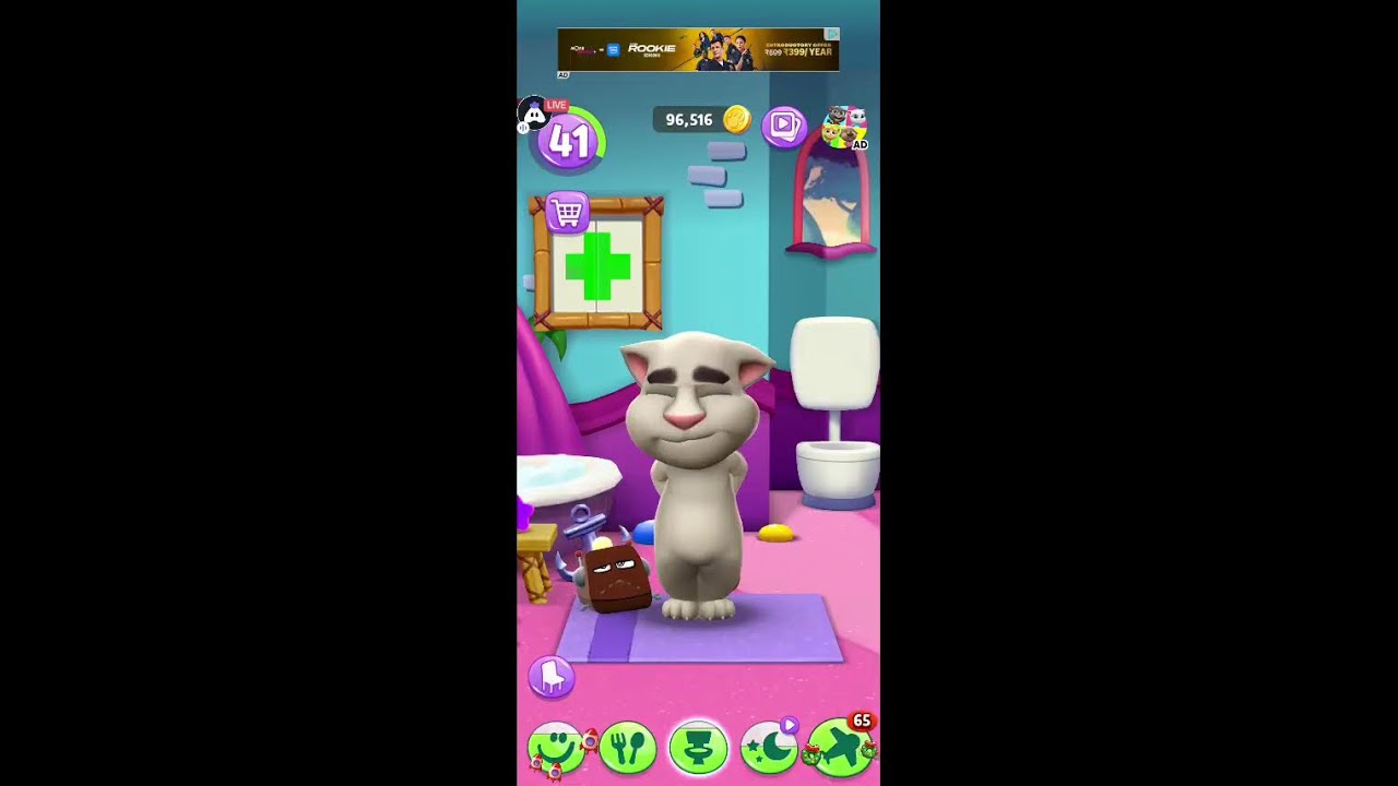 English My Talking Tom 2 : 👍 Good stream | Playing Solo | Streaming with Turnip