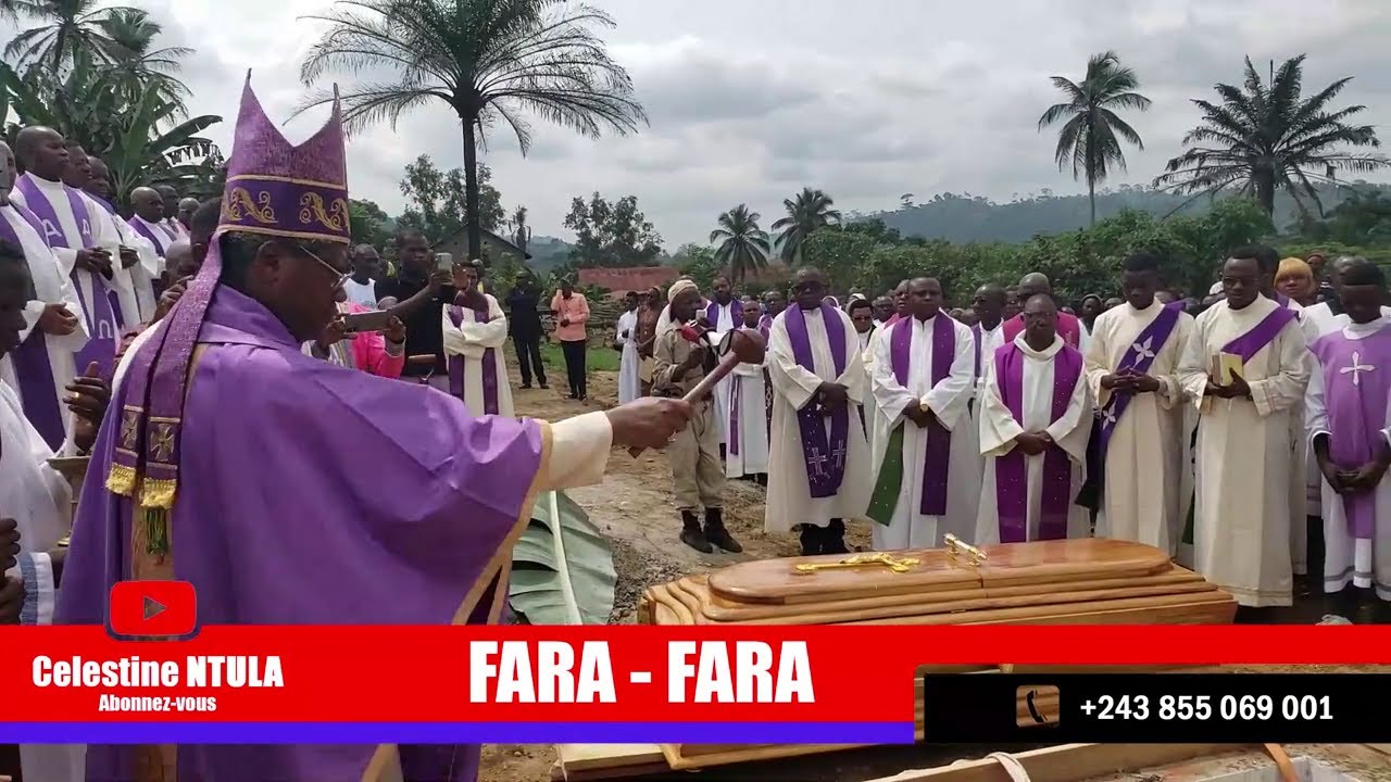 L'ENTERREMENT DE L'ABBE MAYAKA PRETRE DU DIOCESE DE BOMA