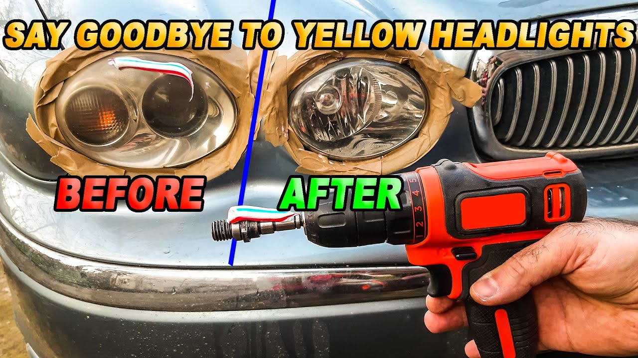 Jaguar X-type - Restore Headlights Without Sanding