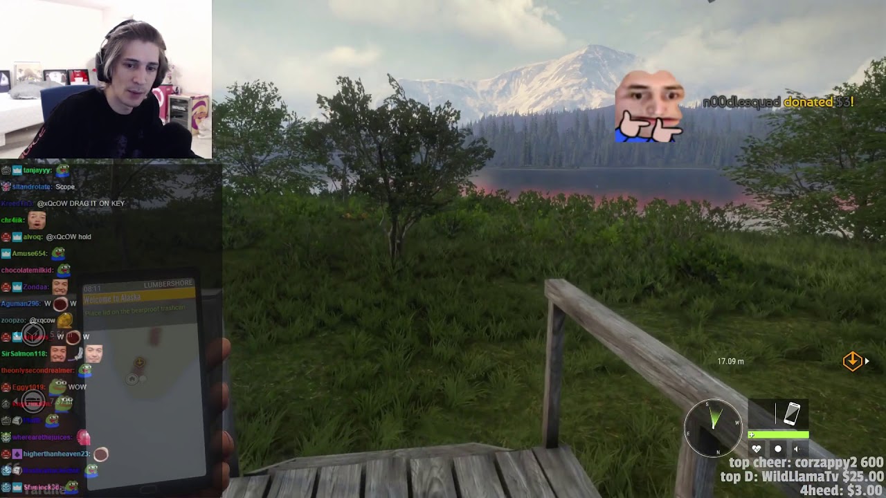 XQC Plays theHunter: Call of the Wild (W/Chat)