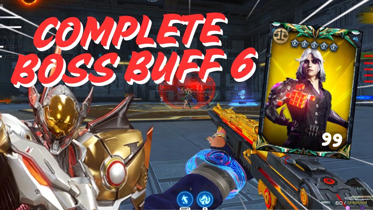Completing Boss Buff 6 & Kill Arena Stage 42 in Forbidden Zone Map (ZA4 Mode) - CrossFire PH