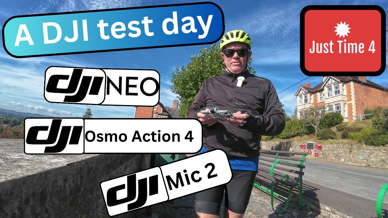 DJI Test day with DJI Neo, Osmo Action 4 and Mic 2 and Ray Ban Meta Glasses