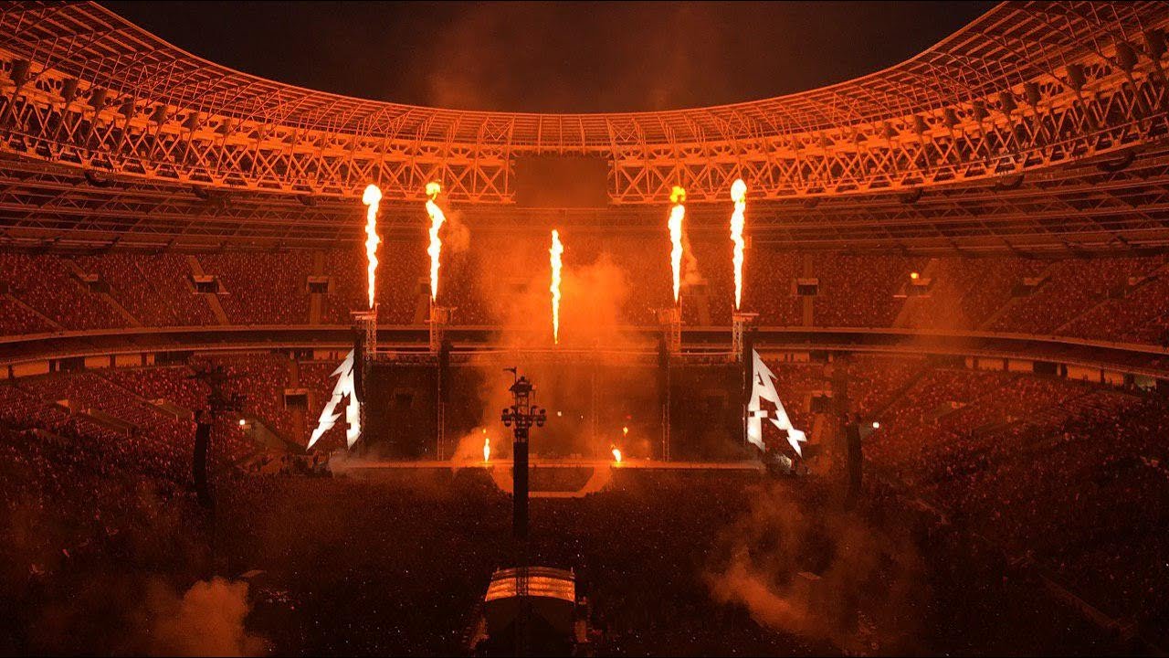 METALLICA - ONE LIVE MOSCOW LUZHNIKI STADIUM 21/07/2019