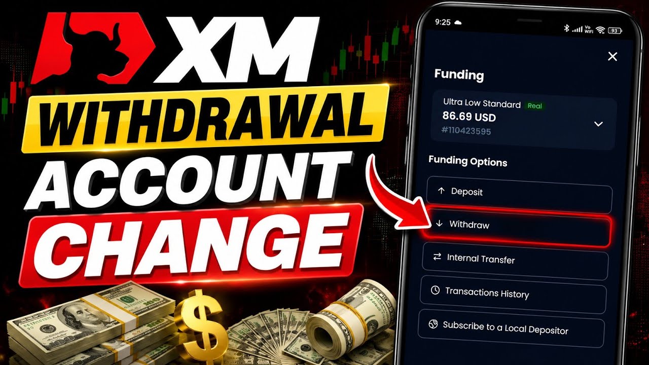 XM Withdrawal Account Change | XM Me Withdrawal Account Change Kaise Kare